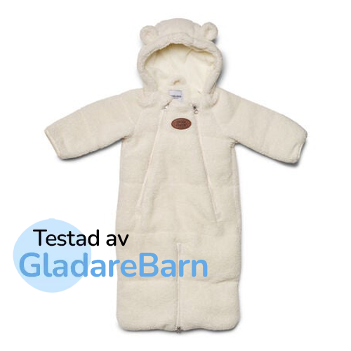 Petite Chérie Blanche Åkpåse 2-i-1 Teddy, White